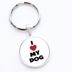 Schlüsselanhänger I love my dog - ich liebe meinen Hund